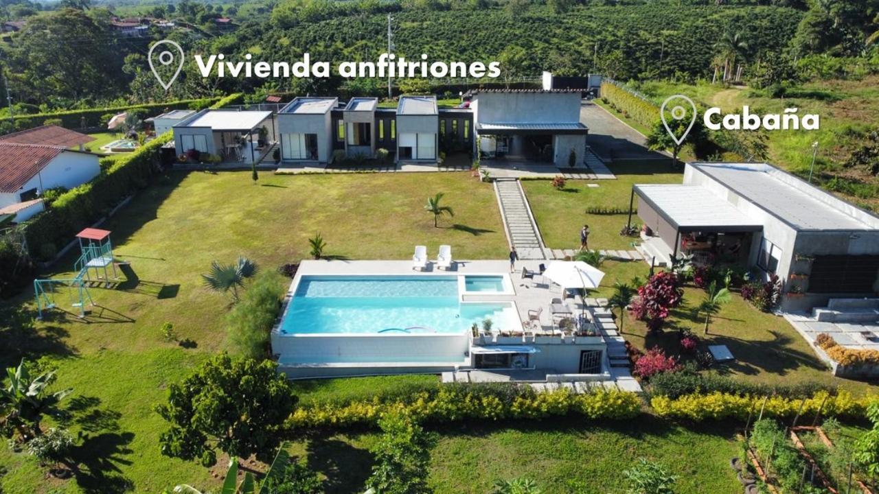 Torcaza Casa De Campo Quimbaya Exterior foto